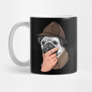 Sherlock Pug Mug